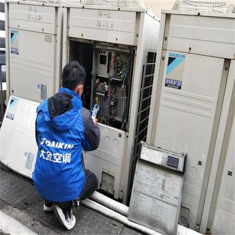 深圳宝安西乡柜机空调跳闸故障维修